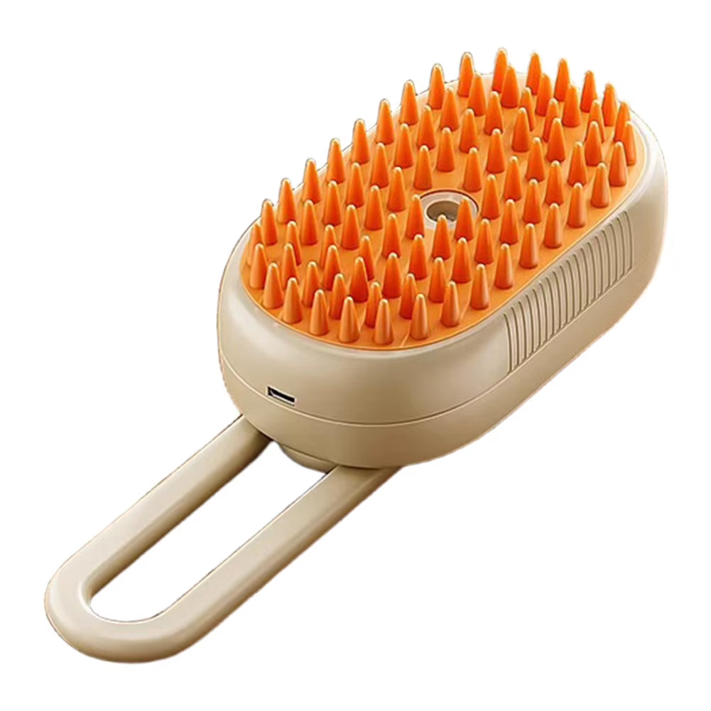 3 in 1 Cat Steam Brush Cat Grooming Brush Pet Hair Removal Comb for Removing Tangled and Loosse Hair