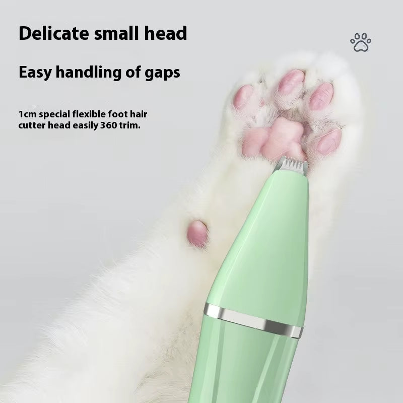 2025Newly Upgraded Household Pet Shaver 4 in 1 Pet Electric Hair Trimmer Dogs Cat Grooming Clipper Nail Grinder USB Rechargeable