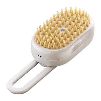 3 in 1 Cat Steam Brush Cat Grooming Brush Pet Hair Removal Comb for Removing Tangled and Loosse Hair